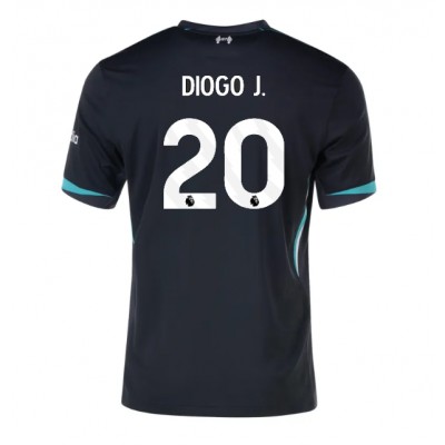 Fotbalové Dres Liverpool Diogo Jota #20 Venkovní 2024-25 Krátký Rukáv Fotbalové Dres Liverpool Diogo Jota #20 Venkovní 2024-25 Krátký Rukáv